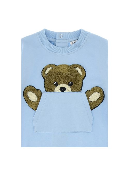 Tutina, neonato, logata. MOSCHINO | MUY09H LCA9340304